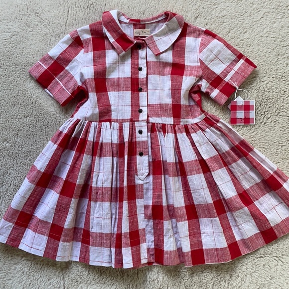Lacey Lane | Red & White Checkered Hopscotch Dress | 7 - Picture 9 of 16